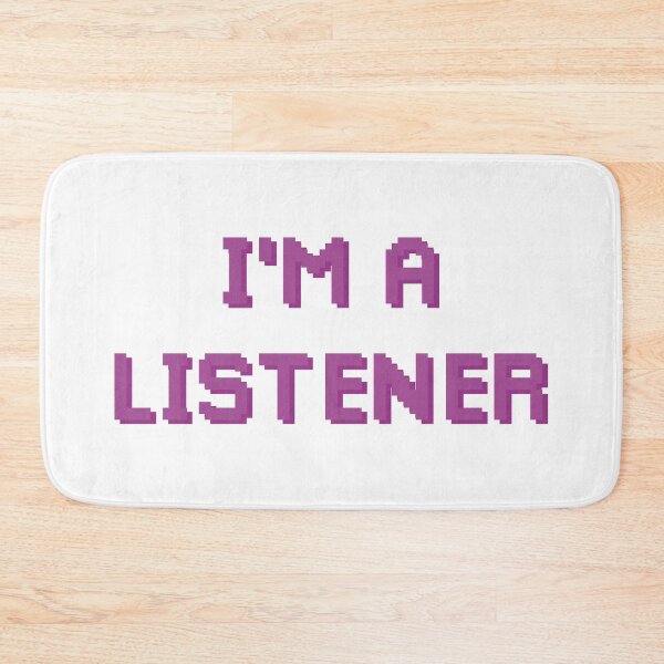 Item preview, I'm a Listener (Purple) designed and sold by FilipeFerreira.