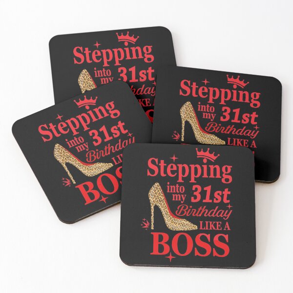 Item preview, Stepping into my 31st birthday like a boss  designed and sold by REApparelCo.