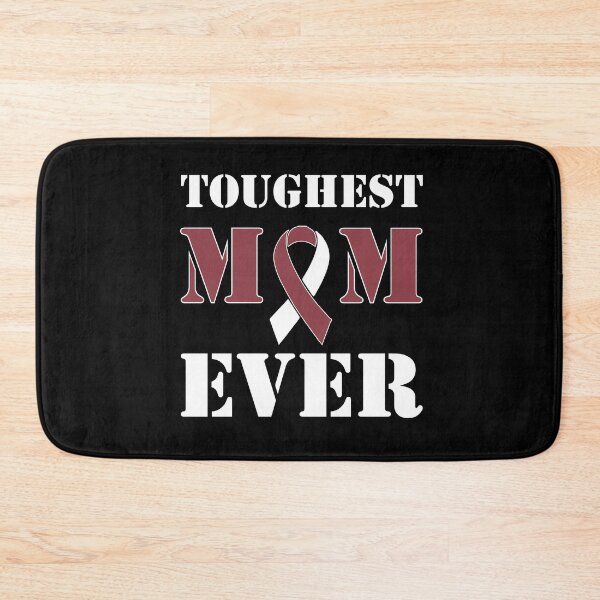 Item preview, Head and Neck Cancer Toughest Mom Support designed and sold by BibiTeeDesign.