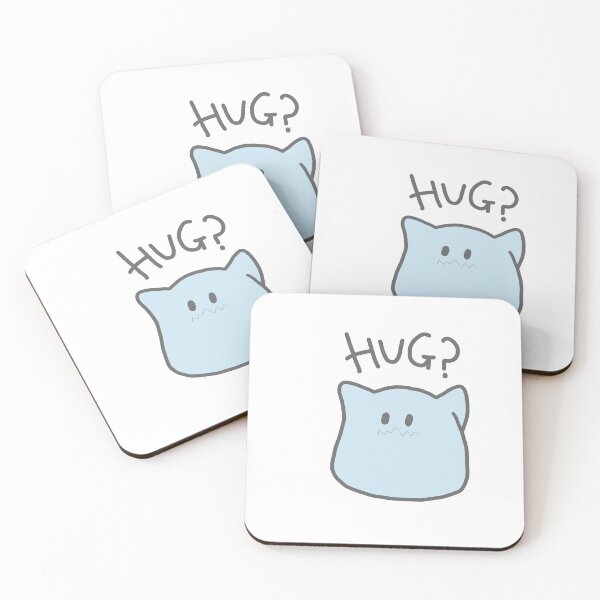 Item preview, blue cute hug monster designed and sold by Faq-Qaf.