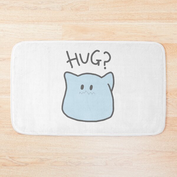 Item preview, blue cute hug monster designed and sold by Faq-Qaf.