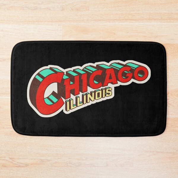 Item preview, Chicago Illinois | Retro Comic Typography designed and sold by retroready.