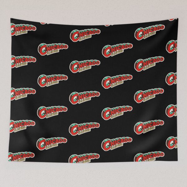Item preview, Chicago Illinois | Retro Comic Typography designed and sold by retroready.