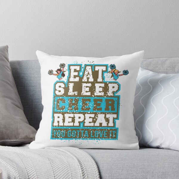 Item preview, Eat Sleep Cheer Repeat designed and sold by JooArtPrints ★★★★★.