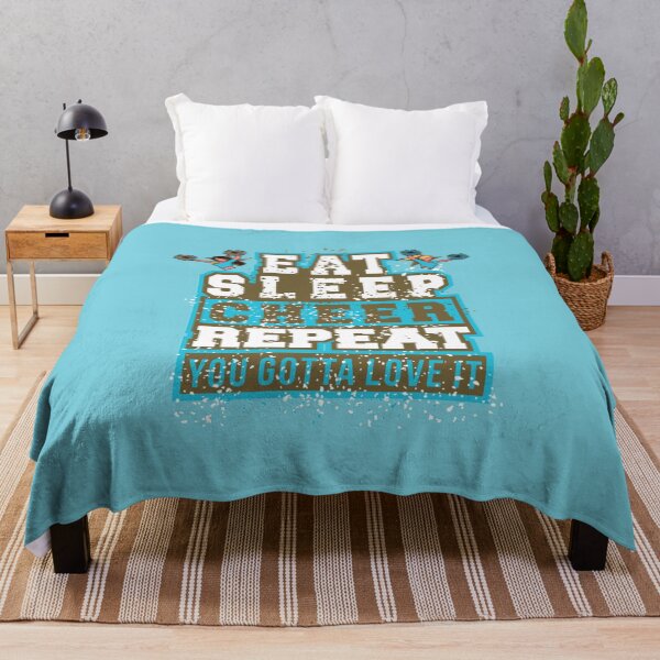 Item preview, Eat Sleep Cheer Repeat designed and sold by JooArtPrints ★★★★★.