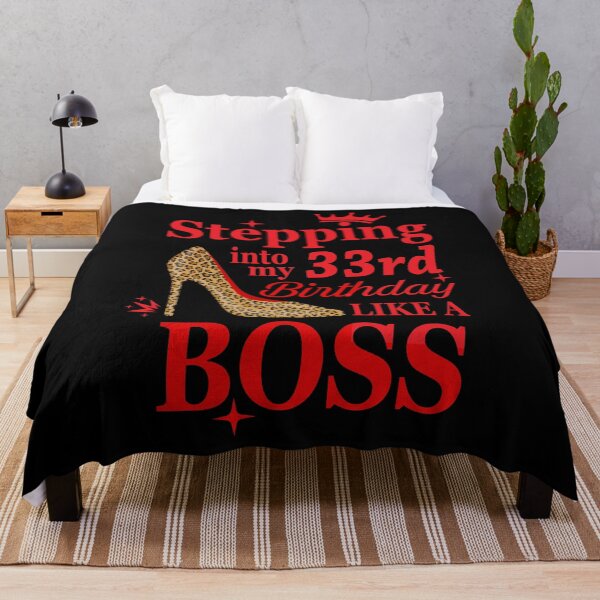 Item preview, Stepping into my 33rd birthday like a boss  designed and sold by REApparelCo.