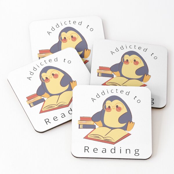 Item preview, Addicted to reading for book lovers sticker  designed and sold by Avani Creation.