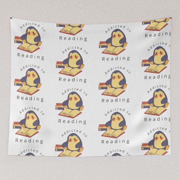 Item preview, Addicted to reading for book lovers sticker  designed and sold by Avani Creation.