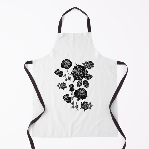Item preview, B&W Roses - White version designed and sold by Ribeiro Design.