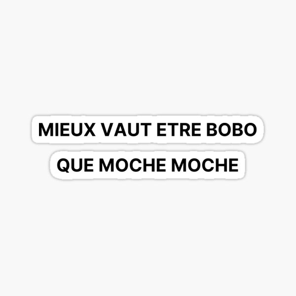 Stickers Sur Le Theme Citation Drole Redbubble