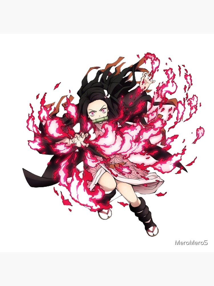 Nezuko Kamado Kimetsu No Yaiba Fotodruck Von Meromeros Redbubble