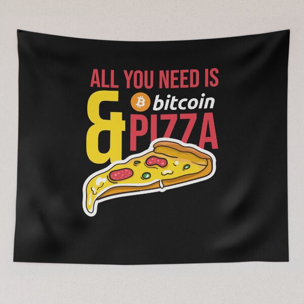 Aperçu de l'œuvre Journée de la pizza Bitcoin créée et vendue par Grimbart.