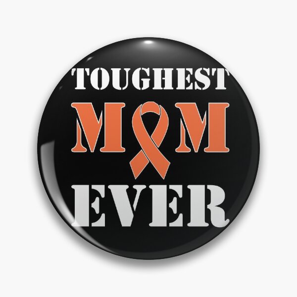 Item preview, Leukemia Cancer Toughest Mom Support designed and sold by BibiTeeDesign.