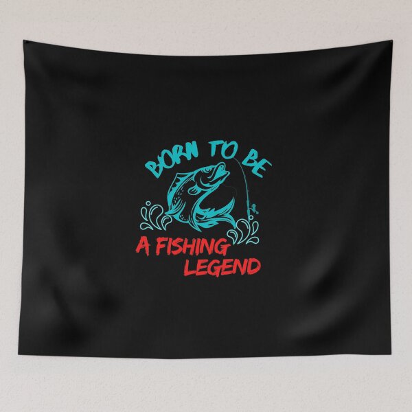 Item preview, Born To Be A Fishing Legend designed and sold by JoLiShop.