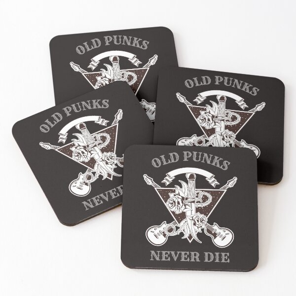 Aperçu de l'œuvre Les vieux punks ne meurent jamais créée et vendue par omeca.