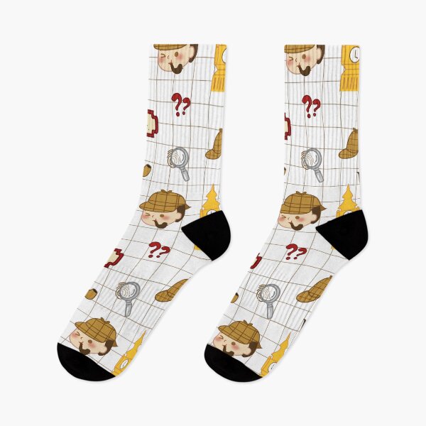 Item preview, Cute Classic Detective Pattern designed and sold by blossombook.