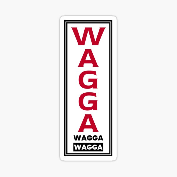 Item preview, Wagga Wagga designed and sold by ezralfredo.