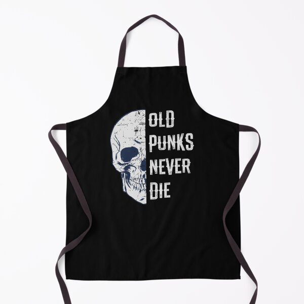 Item preview, Old Punks Never Die Punk Rocker Skull Design designed and sold by justjonboy.