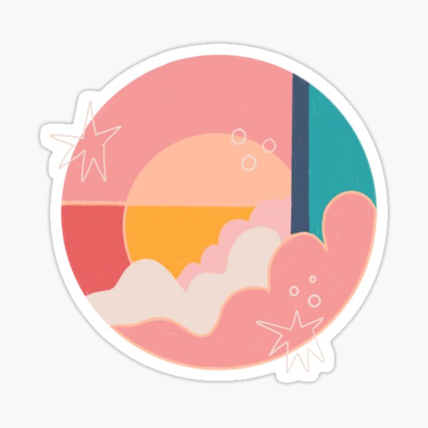 Good Evening Sunshine Sticker