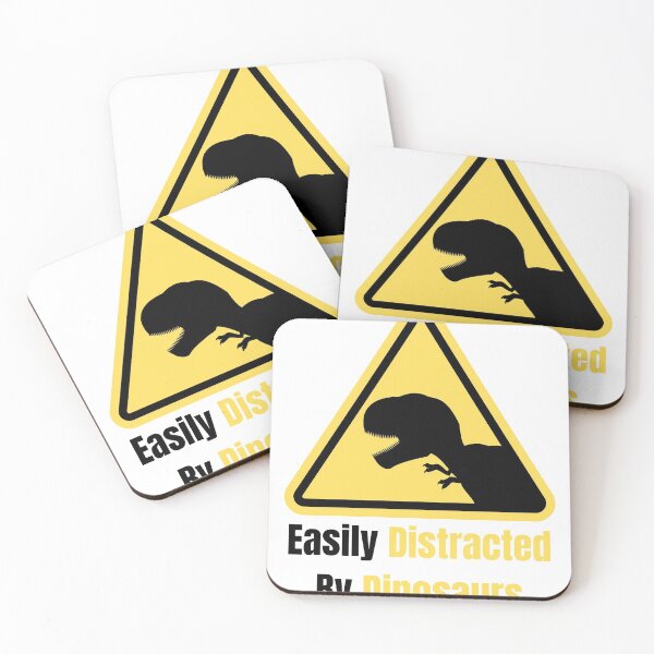 Item preview, Easily Distracted By Dinosaurs designed and sold by Xoox Art.