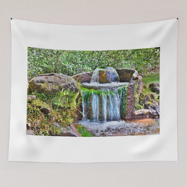Item preview, Artesian Well And Waterfall Lee State Park South Carolina designed and sold by LisaWootenPhoto.