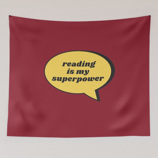 Item preview, reading is my super power | reading day, reading books designed and sold by syeda noon.
