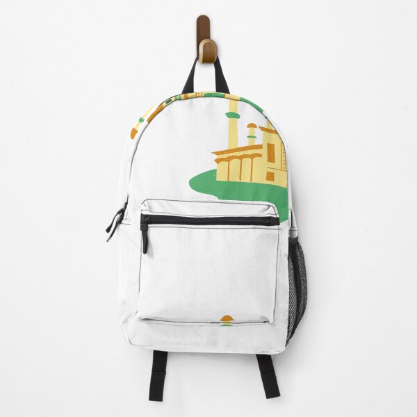 Item preview, Colorful Hand-Drawn Jame' Asr Hassanil Bolkiah Mosque Brunei World Landmark designed and sold by MIDDLX.