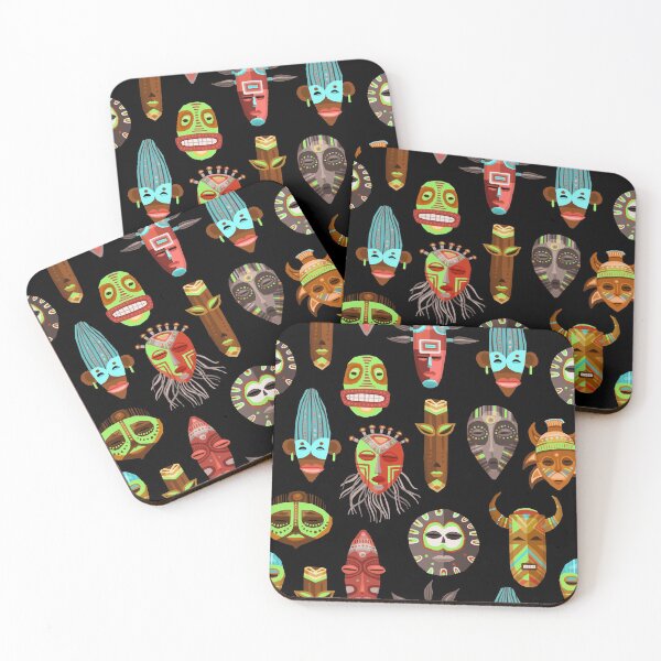 Item preview, Afro Masks of the Dead designed and sold by Opine.