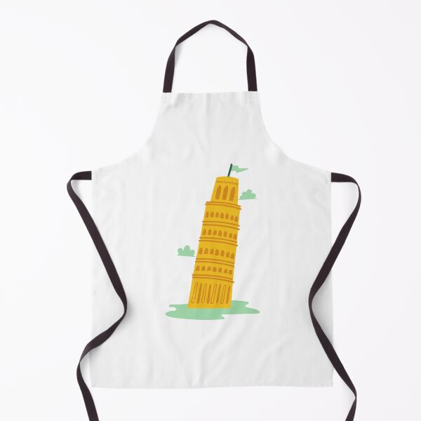 Item preview, Colorful Hand-Drawn Leaning Tower of Pisa Italy World Landmark designed and sold by MIDDLX.