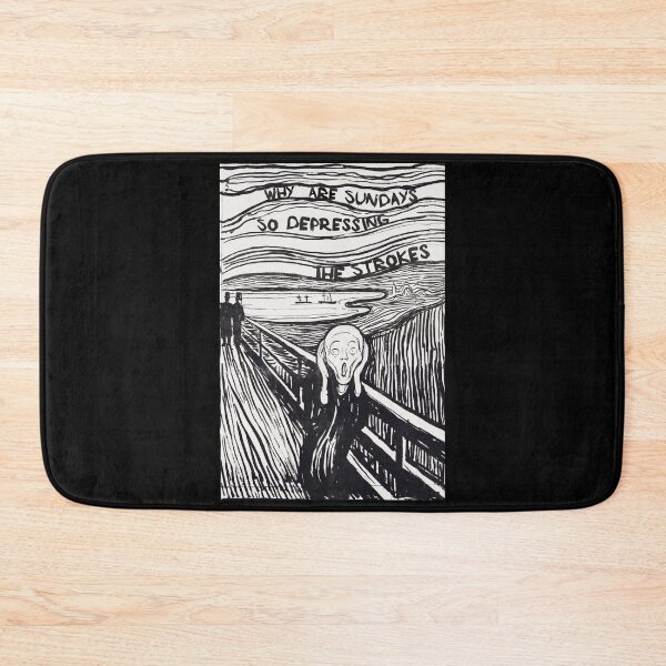 Item preview, Why Are Sundays So Depressing Strokes designed and sold by ICheckmateThee.