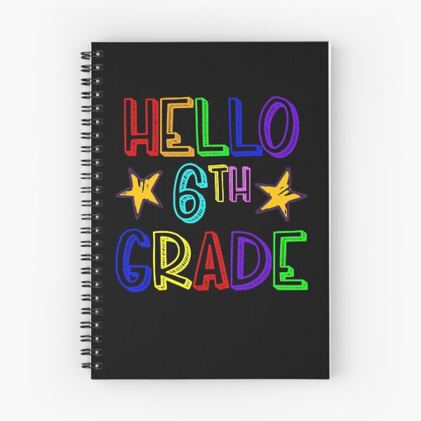 Item preview, Hello 6th Grade Doodle Art New Sixth Grade Student Gift Gear designed and sold by DynamicDesign.