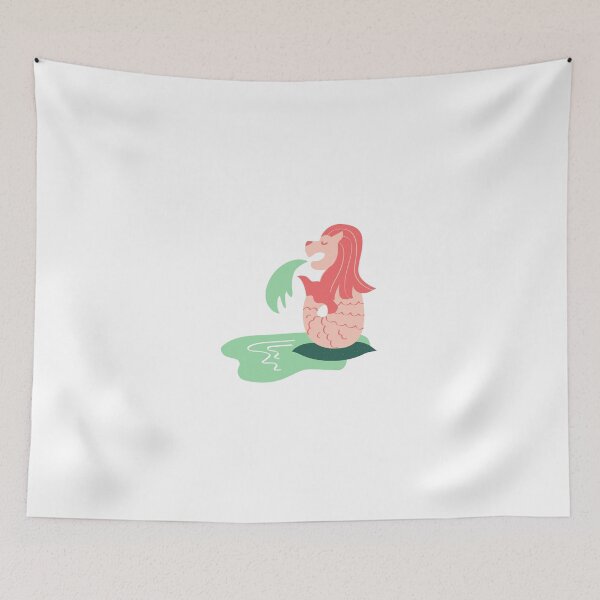 Item preview, Colorful Hand-Drawn Merlion Statue Singapore World Landmark designed and sold by MIDDLX.