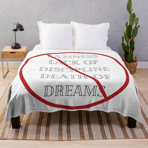 Item preview, No Laziness, Lack of Discipline, or Death of Dreams designed and sold by ShaunSandhu.