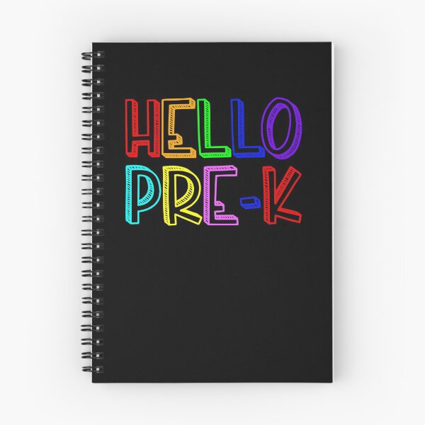 Artikelvorschau, Hello Pre-K Grade Doodle Art New Pre-Kindergarten Student Gear entworfen und verkauft von DynamicDesign.