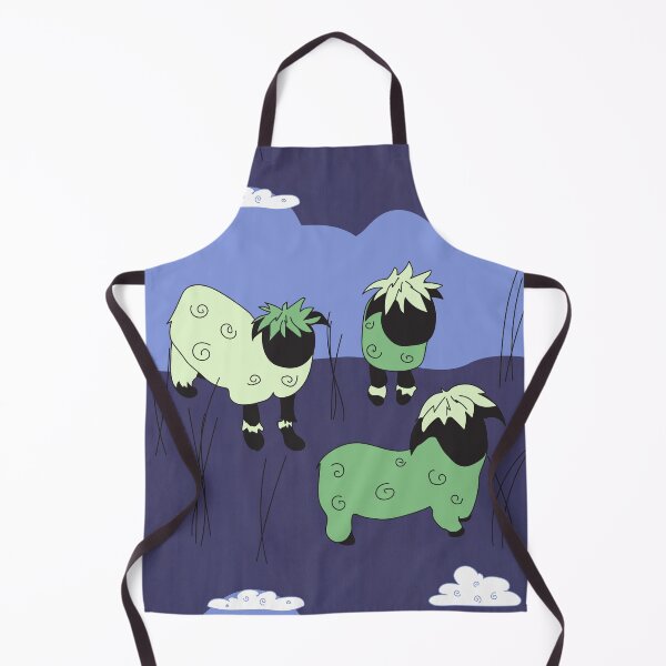 Item preview, Blacknose Swiss Sheep dark blue and periwinkle designed and sold by DannysReRemodel.