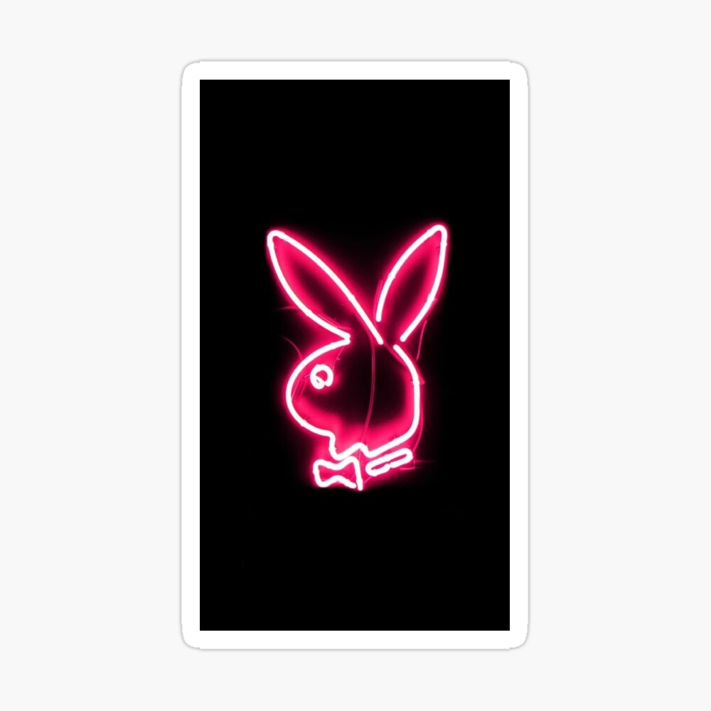 Official Playboy Bunny Pink Water Resistant Large Shower Curtain