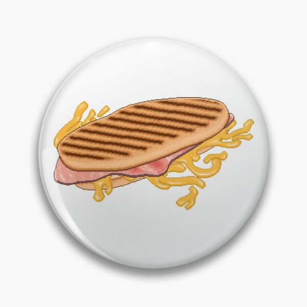 Item preview, Ham and Cheese Panini - Colored - Light designed and sold by CheesyPaninie.