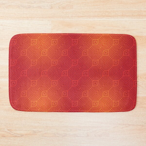 Item preview, The '70s Retro Red pattern designed and sold by TipTop GFX.