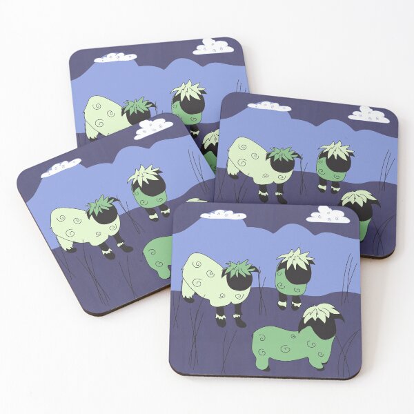 Item preview, Blacknose Swiss Sheep dark blue and periwinkle designed and sold by DannysReRemodel.