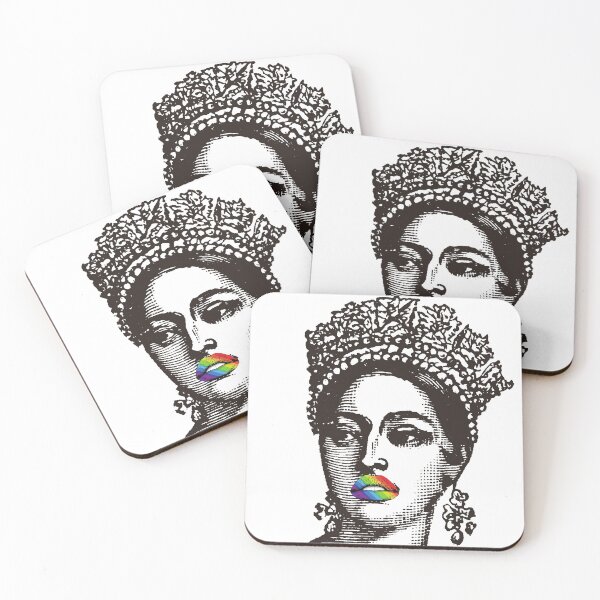 Item preview, Queen Victoria Modernized Vintage Pop Art -PRIDE / LGBTQ Version designed and sold by SapphireDC.