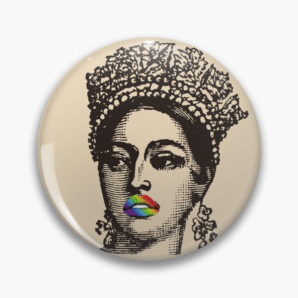 Item preview, Queen Victoria Modernized Vintage Pop Art -PRIDE / LGBTQ Version designed and sold by SapphireDC.