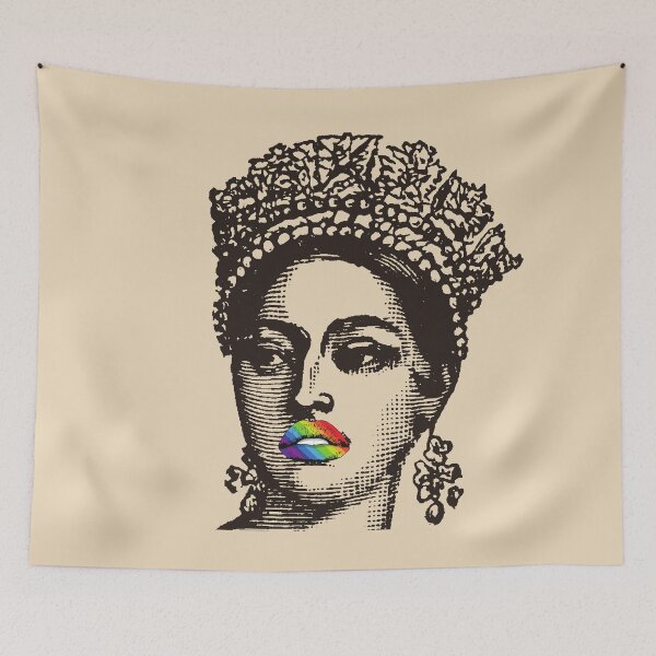 Item preview, Queen Victoria Modernized Vintage Pop Art -PRIDE / LGBTQ Version designed and sold by SapphireDC.