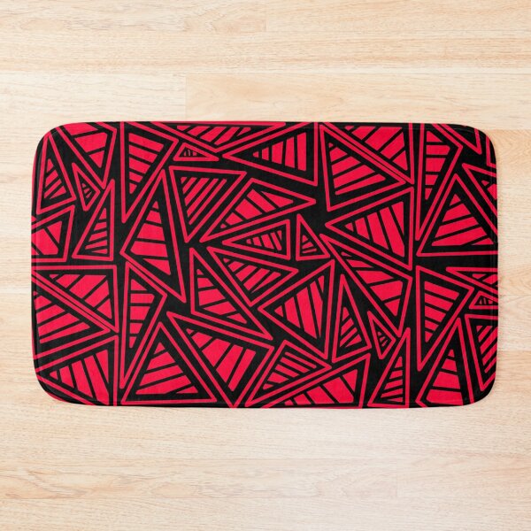 Item preview, Red Triangle Party Pattern designed and sold by palaco210.