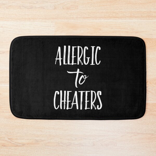 Item preview, Allergic To Cheaters designed and sold by RiseandShineTee.