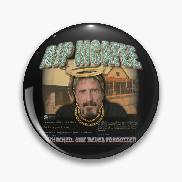 Item preview, RIP MCAFEE designed and sold by TheHouseGiraffe.
