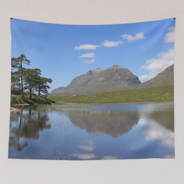 Item preview, Liathach reflected in Loch Clair, Scottish Highlands designed and sold by beavo.