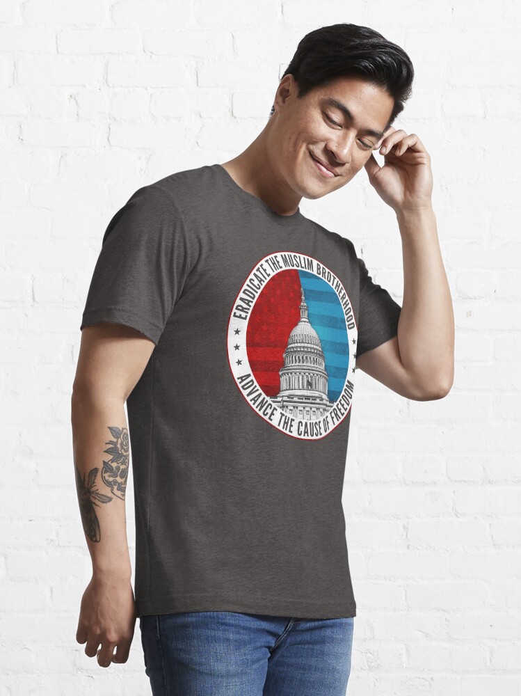 Alternate view of Eradicate The Muslim Brotherhood Essential T-Shirt