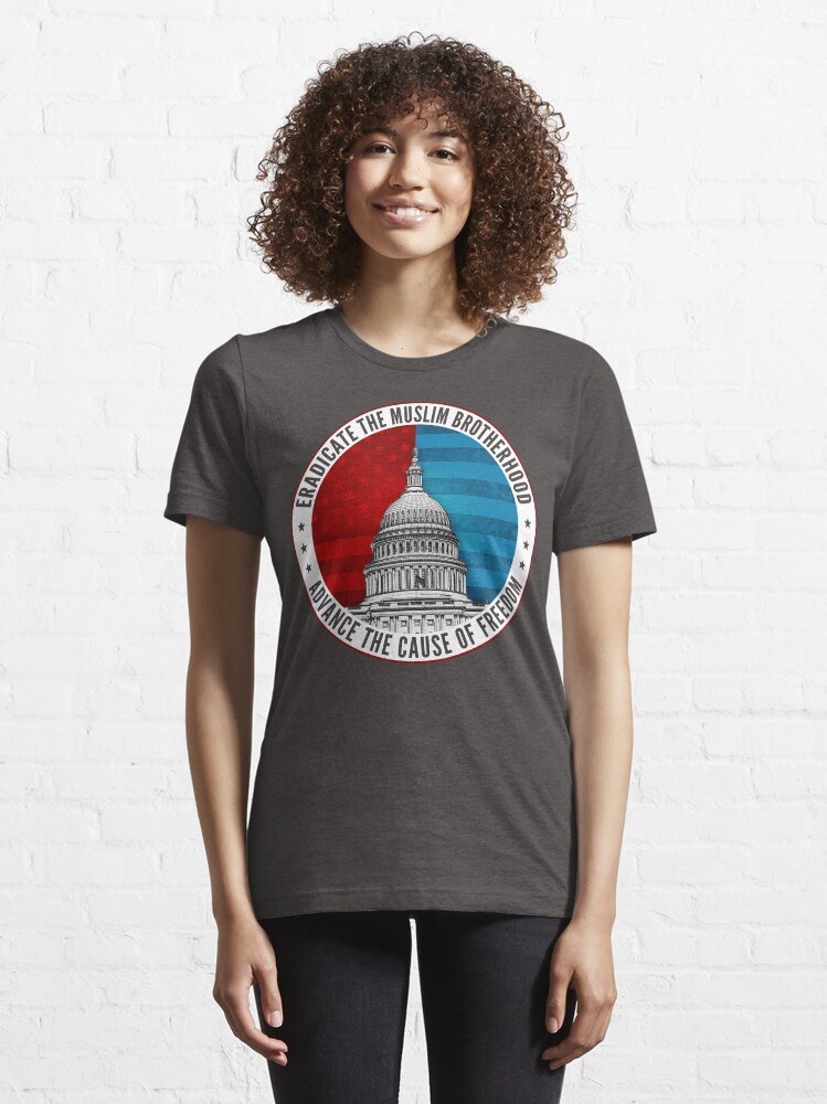 Alternate view of Eradicate The Muslim Brotherhood Essential T-Shirt