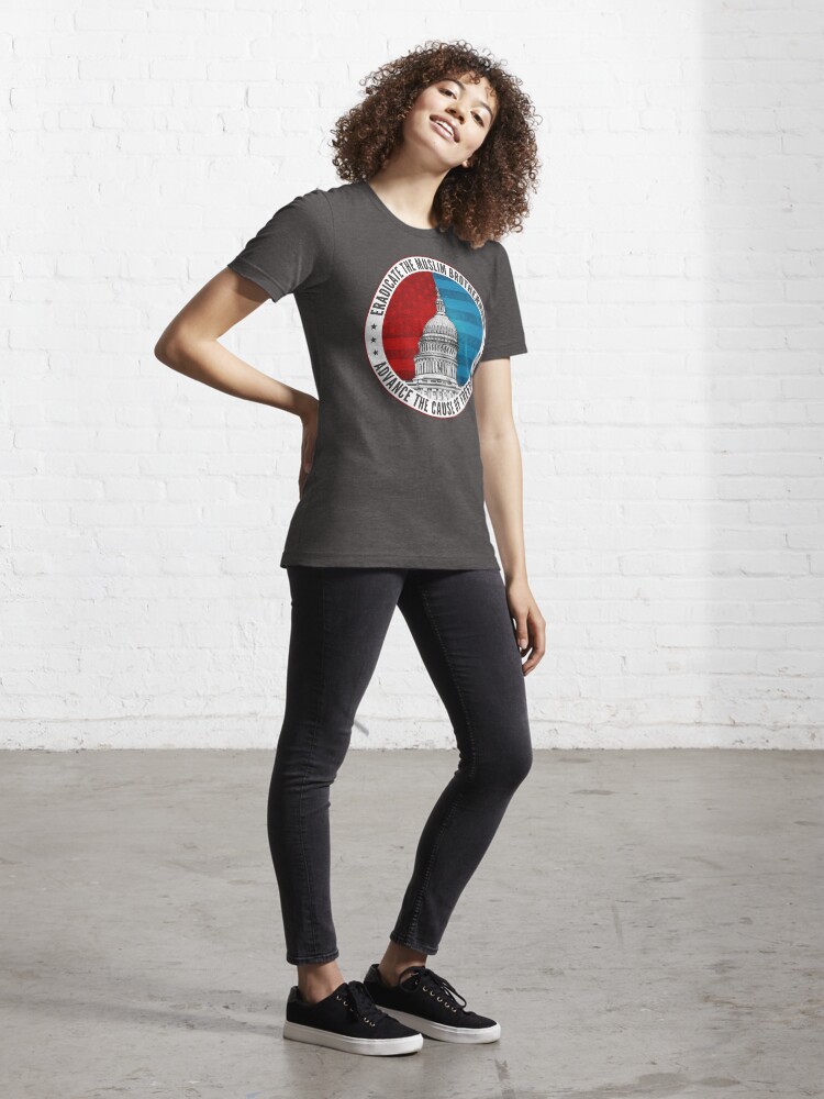 Alternate view of Eradicate The Muslim Brotherhood Essential T-Shirt