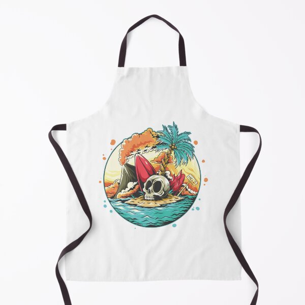 Item preview, Summer Beach Skull Head with Broken designed and sold by ezps.